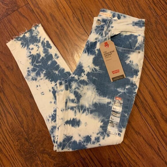 NWT Levi’s 721 high rise ankle skinny jeans. 27 - Picture 1 of 4